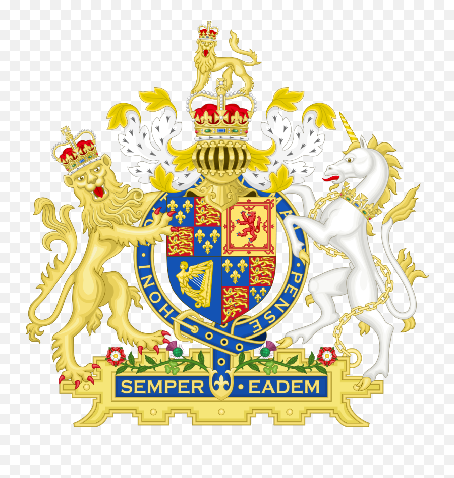 Acts Of Union 1707 - Royal Coat Of Arms Png,King James Logo