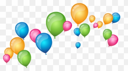 Balloons Background Png Image Free - Transparent Birthday Design Png,Balloons Background Png