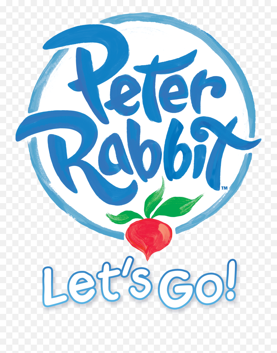 Download Hd Letu0027s Go App - Peter Rabbit Cbeebies Logo Peter Rabbit Png,Rabbit Logo