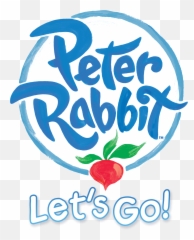 Download Hd Letu0027s Go App - Peter Rabbit Cbeebies Logo Peter Rabbit Png,Rabbit Logo