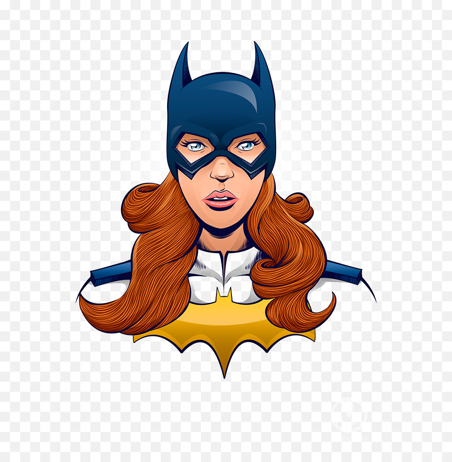 Batgirl Logo Png - Batgirl On Behance Cartoon 2797977 Batgirl Vector,Batgirl Transparent