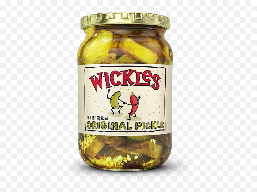 Wickles Pickles 16 Oz - Wickles Pickles Png,Pickle Png