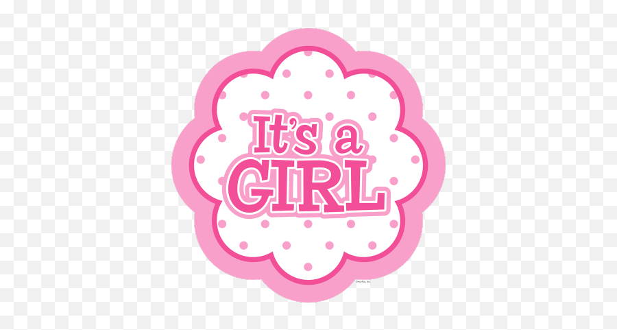 Photocake Its A Girl Edible Plaque - Its A Girl Png,Its A Girl Png