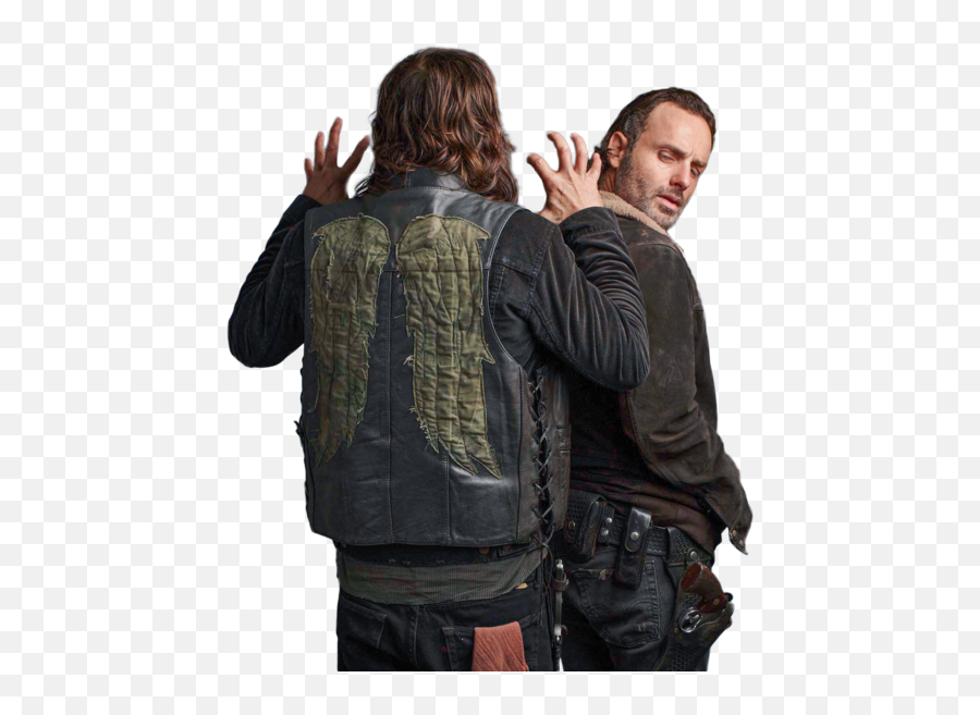 Daryl And Rick From The Walking Dead Png