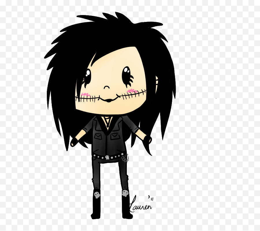 Andy Sixx Free Dow - Cartoon Png,Andy Biersack Png