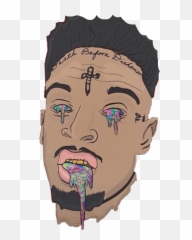 Download Report Abuse - 21 Savage Transparent Png