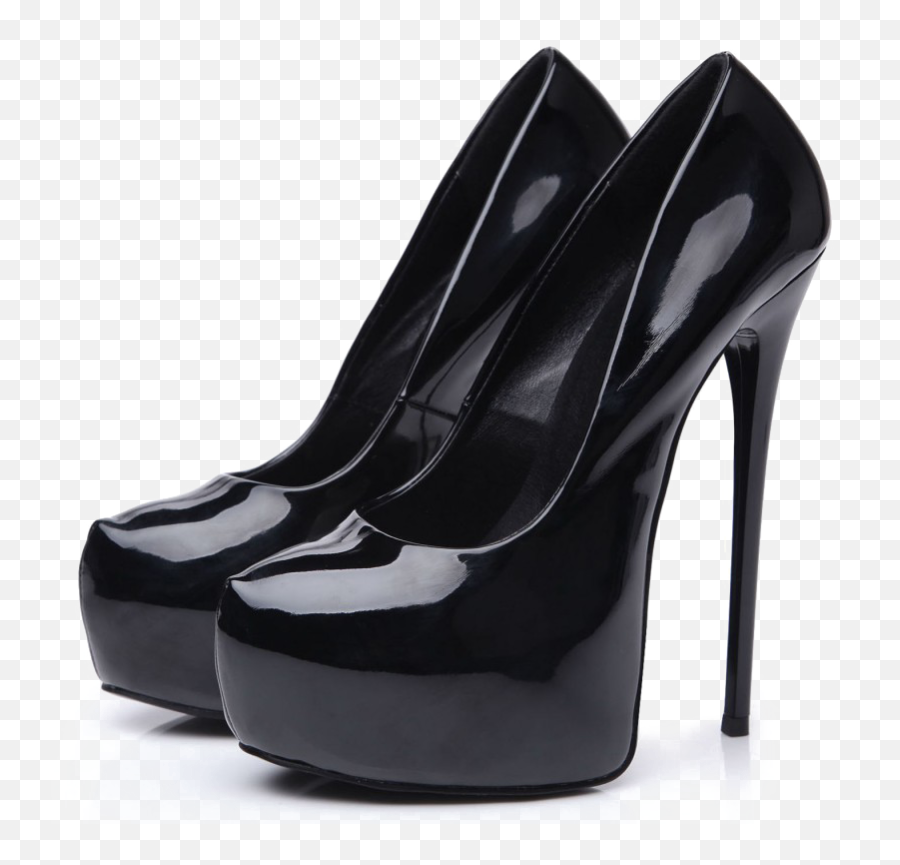 Black Heels Png Download Image - Black Platform Pumps High Heels,Heels Png