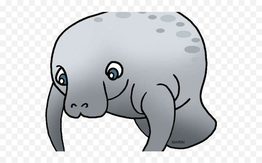 Clipart Transparent Manatee Gif - Manatee Clipart Png,Manatee Png