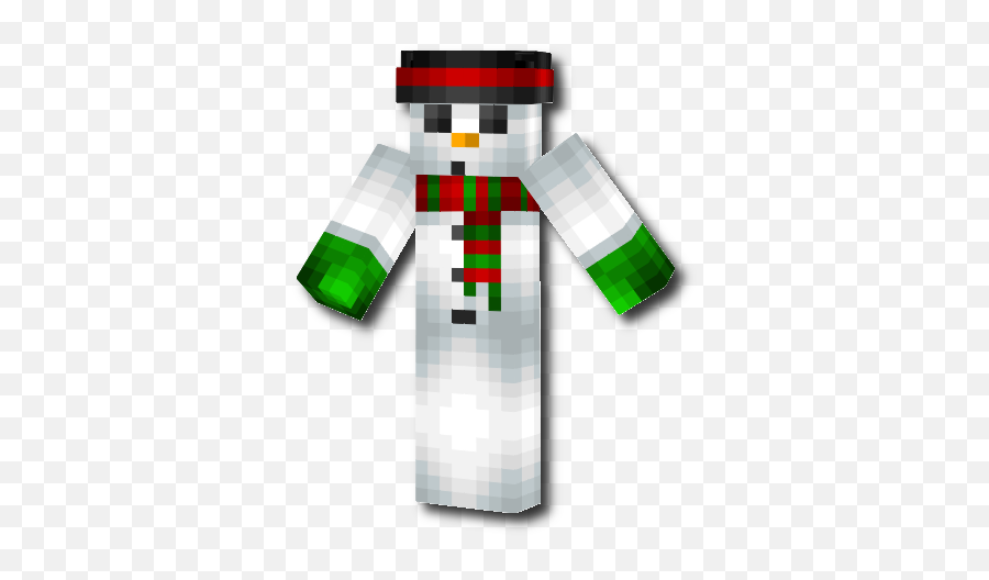 Download Snowmanpng - Skin Minecraft Snow Man Full Size Skin Do Boneco De Neve,Snow Man Png