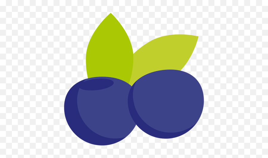 Blueberry Fruit Flat - Transparent Png U0026 Svg Vector File Blueberry Vector Png,Blueberry Transparent Background