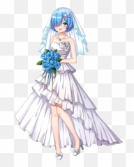 Rem Rezero - Rezero Kara Hajimeru Isekai Seikatsu Rem Bride Png,Rem Png
