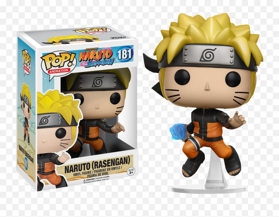 Naruto Rasengan Pop Vinyl Figure Shippuden - Antioquia La Mas Educada Png,Rasengan Png