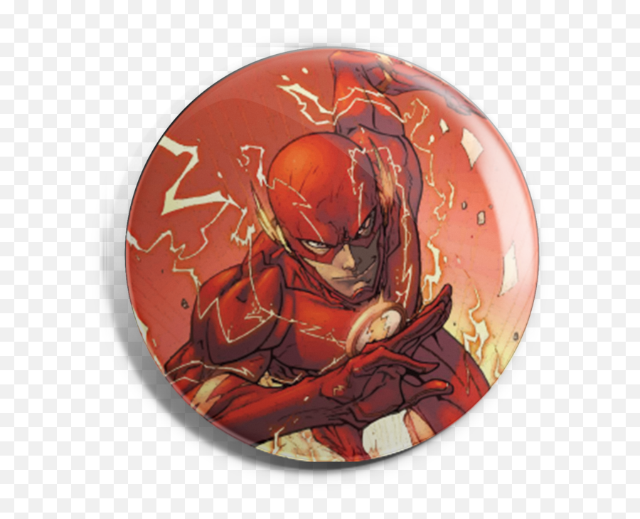 Download Running Flash Badge Magnet - Dc The Flash Running Superman Jonboy Meyers Art Png,The Flash Transparent