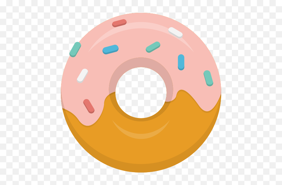 Donut Svg Vector Icon Free Icons Uihere - Charing Cross Tube Station Png,Donuts Transparent Background