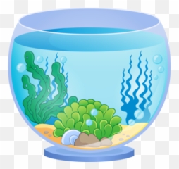 U2014 - Fish Bowl Drawing For Kids png