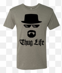 Thug Life Menu0027s Triblend - Shirt png