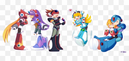 The Official Mega Man X Reader - Marks Your SpotX x Man Couples png