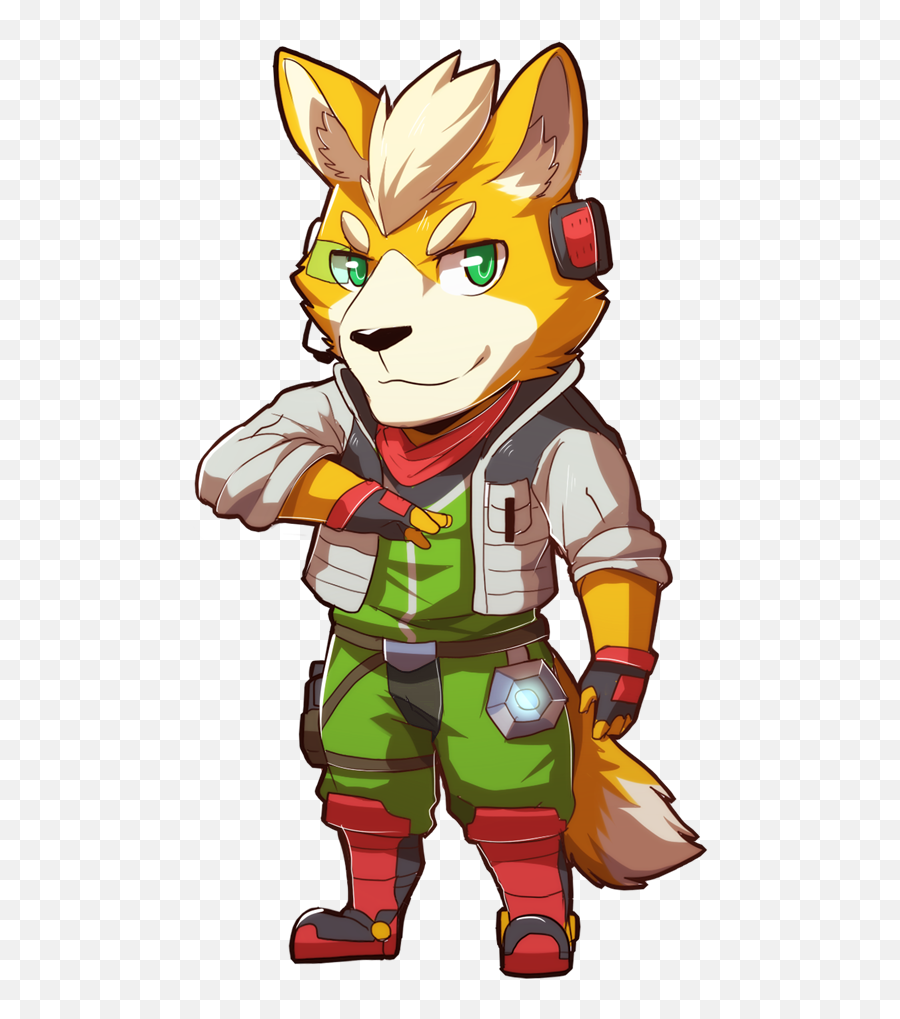 Fox Mccloud By Rabbity Togepi1125 - Fur Affinity Dot Net Fox Mccloud Chibi Png,Fox Mccloud Png