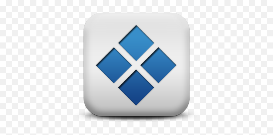 16 Blue Flat Square Iconpng Images - Blue Square Icon Black Diamond Minus White X,White Square Png