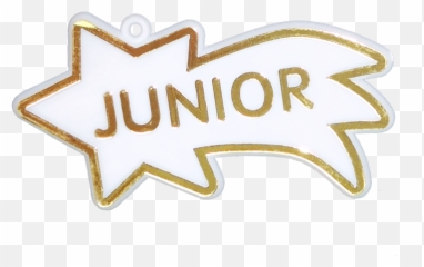 Junior Shooting Star 3 - White Gold 12 pc pkg Automotive Decal png