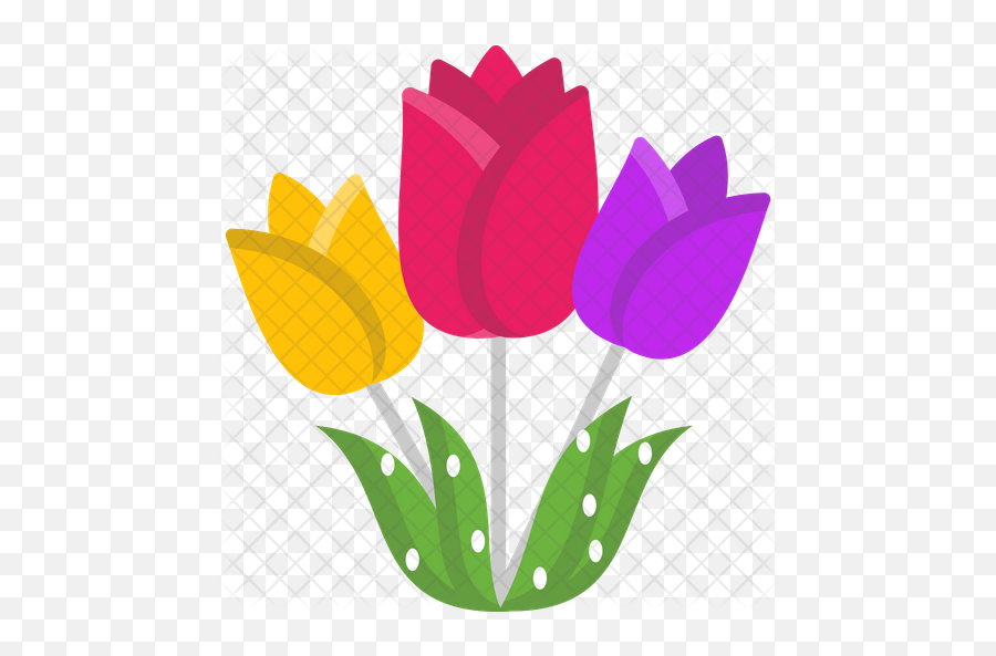 Tulips Icon - Lovely Png,Tulips Png