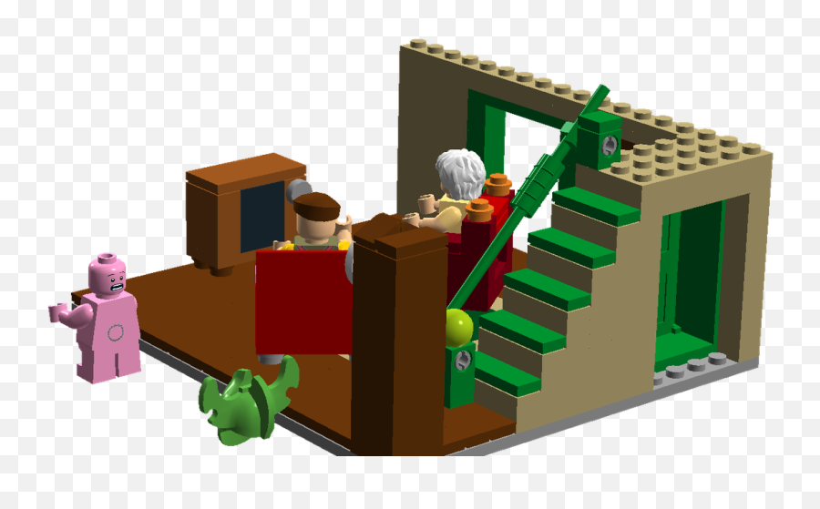 Courage The Cowardly Dog House - Construction Set Toy Full Courage The Cowardly Dog Toys Png,Courage The Cowardly Dog Png