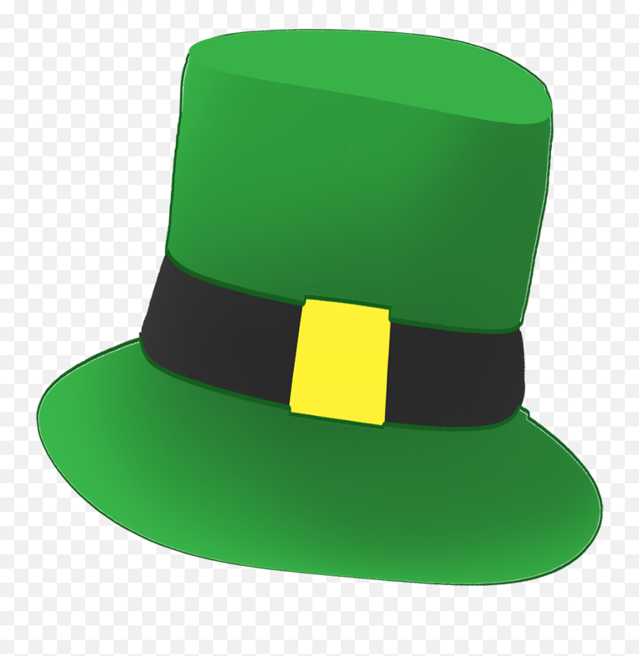 St Patricku0027s Day Clipart - Transparent Background Leprechaun Hat Clip Art Png,Funny Hat Png