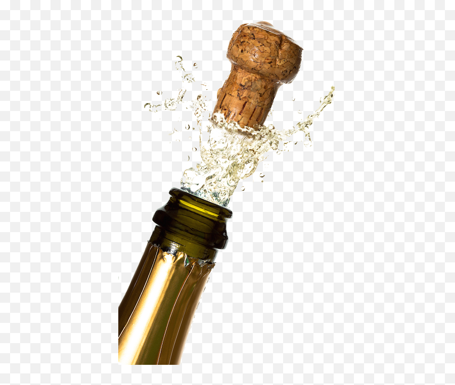 Champagne Bottle Png Image With - Popping Champagne Cork Emoji,Champagne Bottle Png