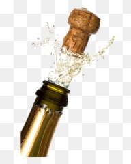 Champagne Bottle Png Image With - Popping Cork Emoji