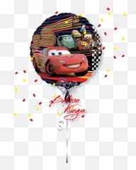 Download Lightning Mcqueen And Group - Queen Cars 2 Balloons png