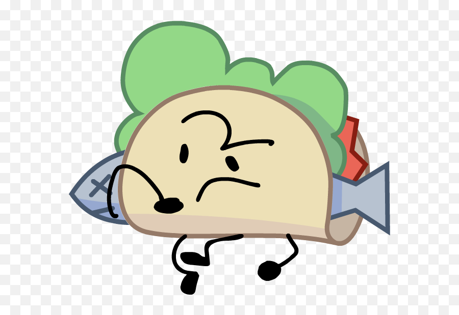 Tacos Clipart Talking Transparent Free For - Taco Bfb Png,Taco Clipart Png