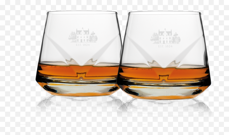 The Macallan Chevron Whisky Tumblers - Macallan Glass Png,Whiskey Glass Png