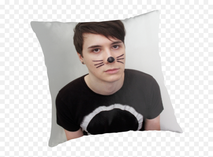 Download Dan Howell Twitter Icon - Cushion Png Image With No Crew Neck,Dan Howell Png