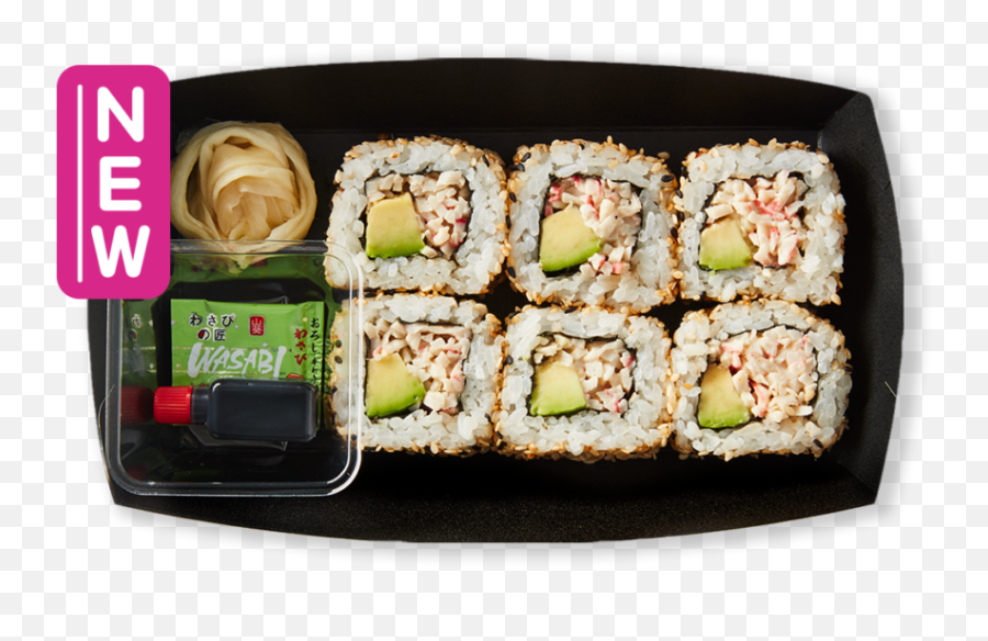 Sushi U0026 Salads - Itsu California Roll Png,Sushi Roll Png