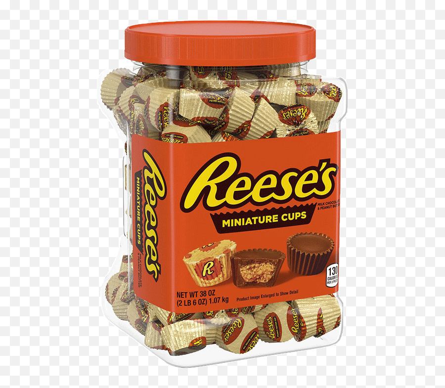 Reeseu0027s Miniatures Peanut Butter Cups 38 Oz - Much Peanut Butter Cups Png,Reese's Peanut Butter Cups Logo