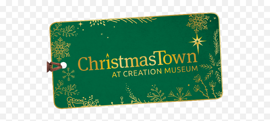 Christmastown U0026 Christmas In Cincinnati Creation Museum - Christmas Town Creation Museum Petersburg Nativity Png,Answers In Genesis Logo