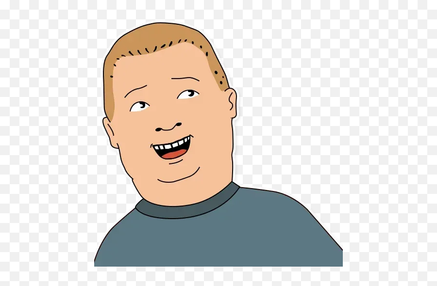 King Of The Hill Whatsapp Stickers - Stickers Cloud Transparent Bobby Hill Sticker Png,Hank Hill Transparent