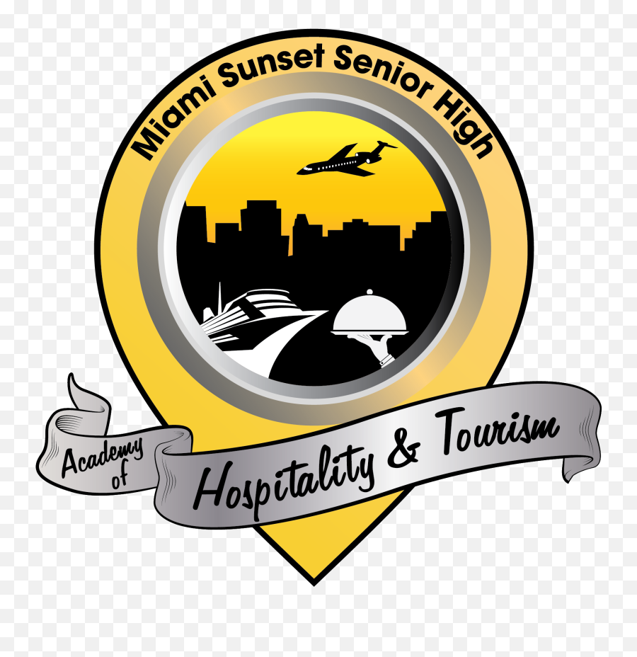 Miami Sunset Senior - New York City Skyline Silhouette Png,Sunset Logo