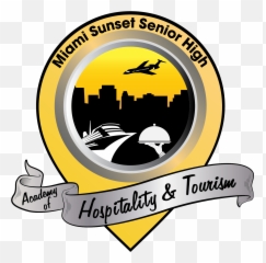 Miami Sunset Senior - New York City Skyline Silhouette Png,Sunset Logo