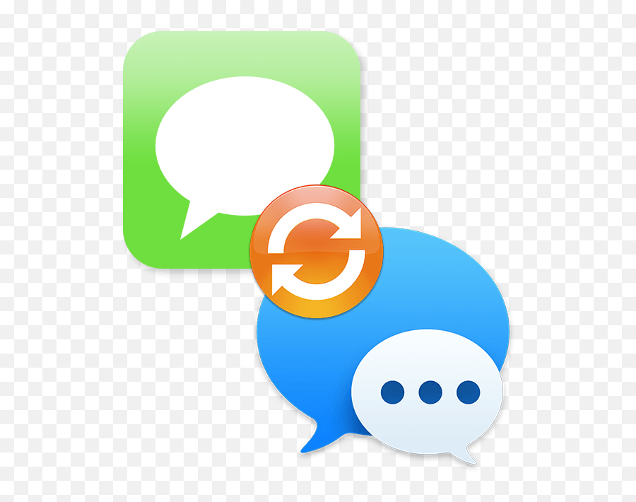 How To Sync Messages Across Your Mac - Imessage Png,Messages Icon Iphone