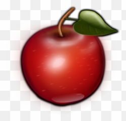 Apple Ii Computer Icons Color Emoji Fruit - Things Red png