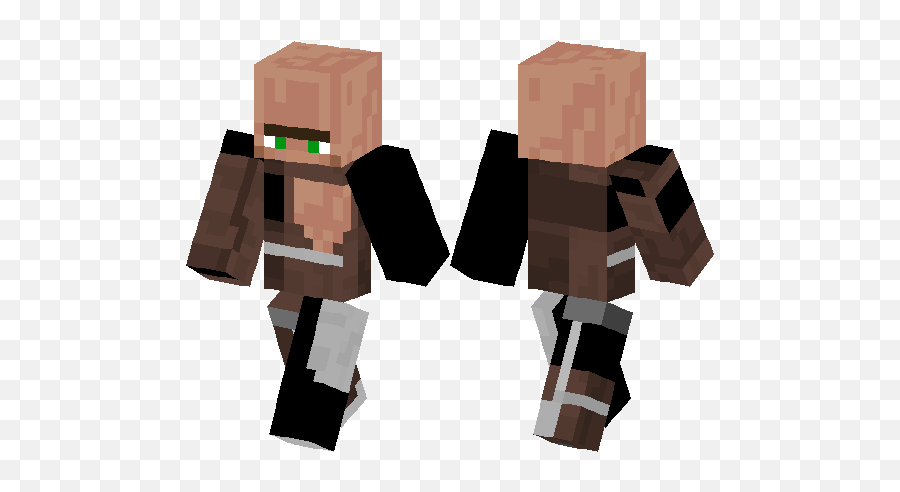 Prisoner Villager Skin Minecraft - Minecraft Green Eyed Enderman Skin Png,Villager Png