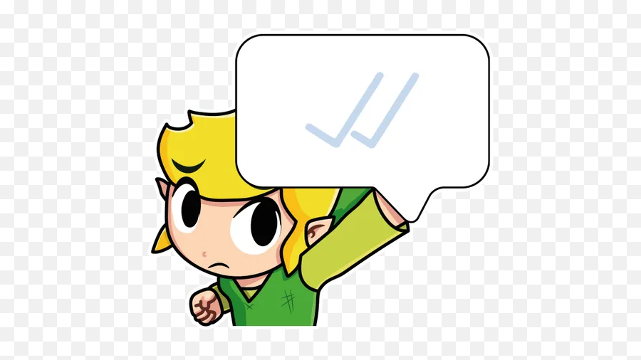 Toda Ocasin Whatsapp Stickers - Fictional Character Png,Toon Link Icon