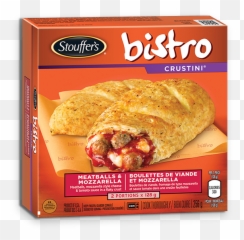Stoufferu0027s Bistro Crustini Meatballs U0026 Mozzarella - Bistro Meatball Png,Meatball Png