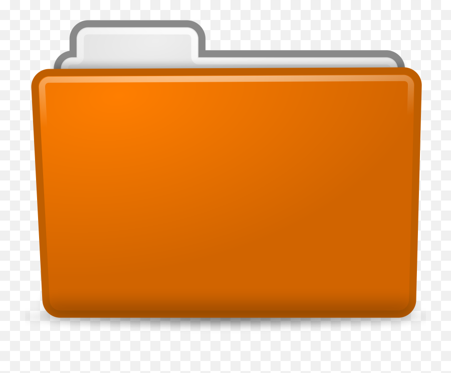 Download This Free Icons Png Design Of Orange Folder Icon - Orange Folder Icon Png,Orange Icon Png