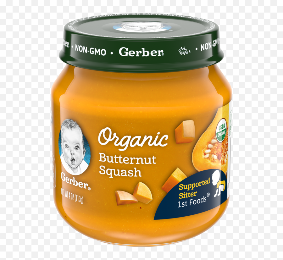 Organic 1st Foods Butternut Squash Baby - Gerber Baby Food Png,Clean Wholesome Icon