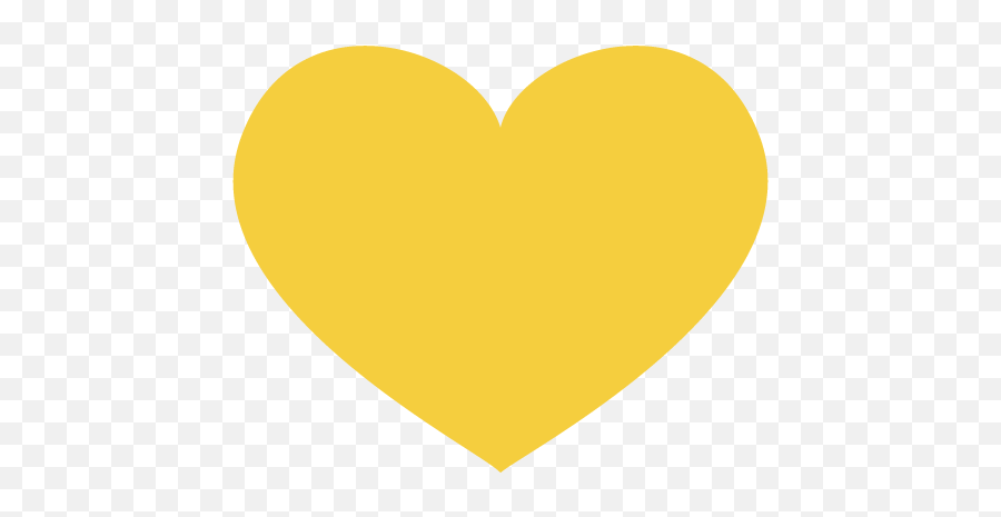 Yellow Heart Id 12935 Emojicouk - Yellow Heart Png,Outlook Yellow Icon