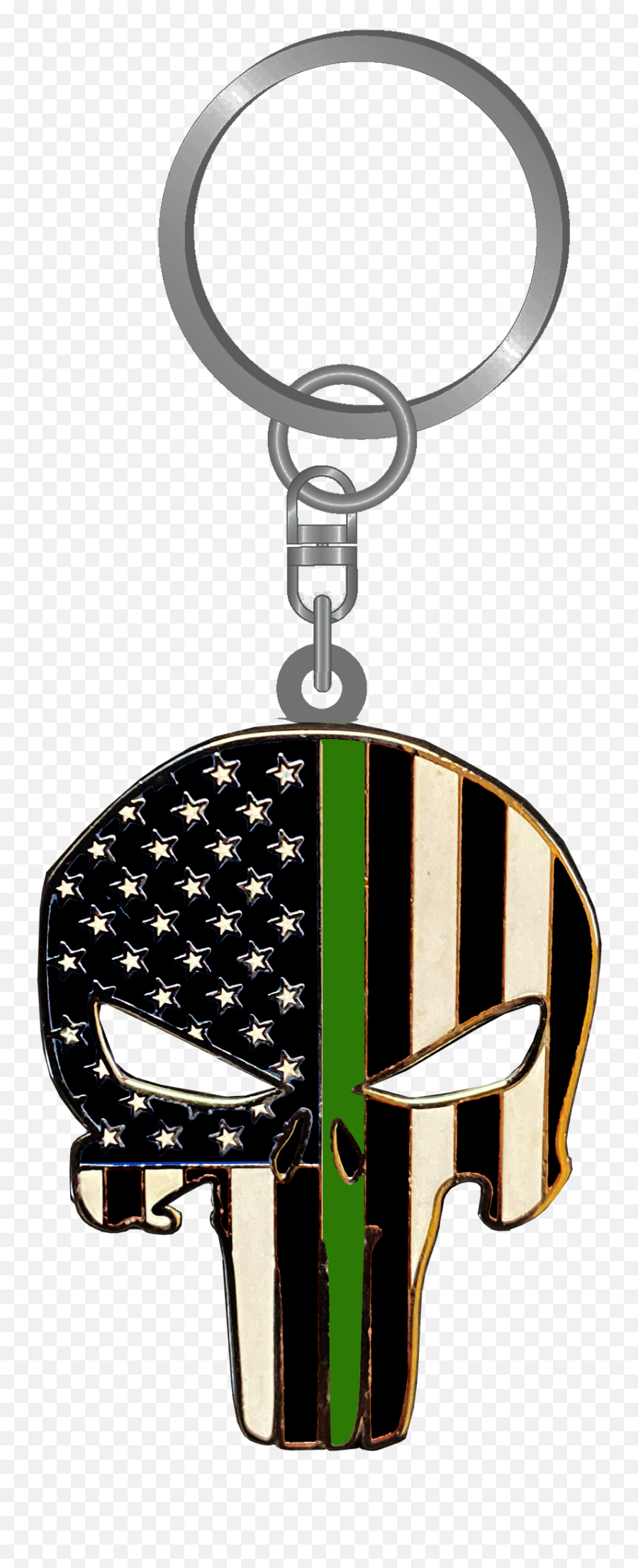 Police American Flag Usa Keychain - Punisher Thin Blue Line Iphone Png,Keyring Icon
