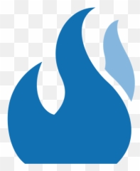 Cropped - Blue Flame Favicon png