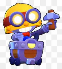 Popular And Trending Carl Stickers - Brawl Stars Brawler Carl Png,Carl Wheezer Png